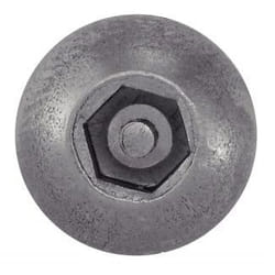 Acton - Vis tête bombée six pans creux inviolable - Avec téton central - Inox A2 6x20 mm - Boîte de 100