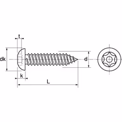 ACTON 628104.2X38 vis et boulon 3800 pièce(s)