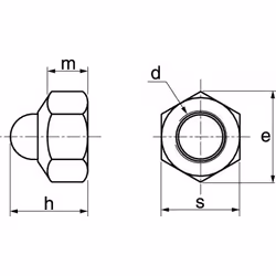 ACTON 6261812 écrou 800 pièce(s)