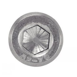 Vis métaux tête cylindrique 6 pans creux inox A2 dn 912 4X80 boîte de 200 Acton 622014X80