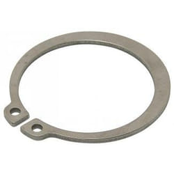 Anneau d'arrêt extérieure pour arbre - Type a - Inox d11 mm - Boîte de 100