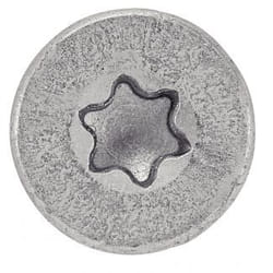 Acton - Vis à métaux tête fraisée six lobes - Inox A2 5x16 mm - Boîte de 200