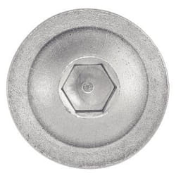 Vis à métaux tête bombée six pans creux à embase - Inox A2 8x50 mm - Boîte de 100