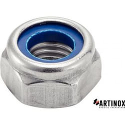 Acton - Ecrou hexagonal indessérable - Inox A2 M8 - Boîte de 50