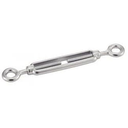 Tendeur oeil-oeil - inox - Longueur: 240 - 360 mm - Diamètre: 10 mm - Charge Travail: 200 kg - Charge Rupture: 800 kg