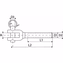 ACTON 649626, Acier inoxydable, 20 pièce(s)