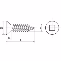 ACTON 624174.2X25 vis et boulon 3600 pièce(s)
