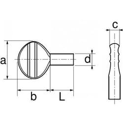 Acton - Vis violon - Inox A2 5x16 mm - Boîte de 100