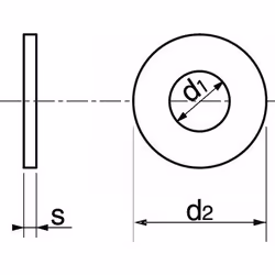 ACTON 8610012 cale, entretoise et rondelle 800 pièce(s)