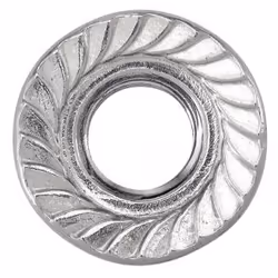 Acton - Ecrou à embase crantée - Inox A4 M8 - Boîte de 200