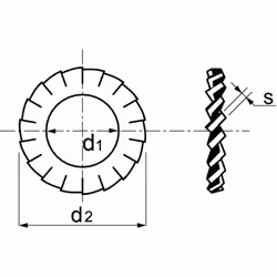 ACTON 720313CR3 cale, entretoise et rondelle 50000 pièce(s)