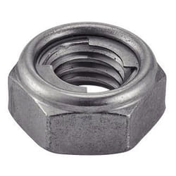 Ecrou hexagonale indesserable avec bague métal - Inox A2 M5 - Boîte de 100