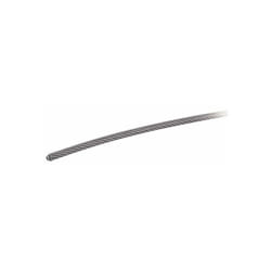 Câble souple 7x7 - Avec gaine pvc transparente - Inox A4 ØCâble 3mm - Découpe au ml