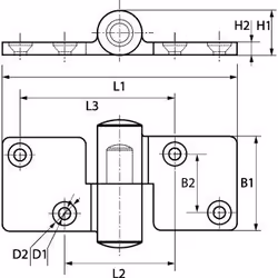 ACTON 6486792, Acier inoxydable