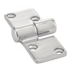 Acton - Charnière dégonflable forgée polie - L92mm - Inox A4 Gauche - Boîte de 2