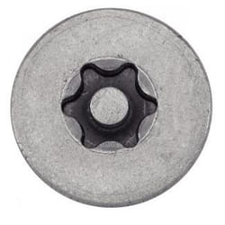 Vis à métaux tête fraisée Torx avec téton central A2 din 7991 4X50 boîte de 100 Acton 628064X50 - Noir