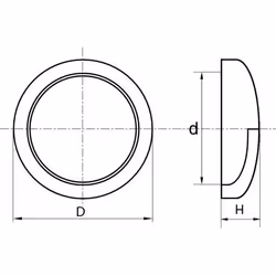 ACTON 856159010 Couvercle de fixation de matériel 20000 pièce(s)