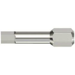 Acton - Embout de vissage hexagonal - Inox 3x25
