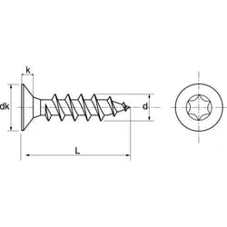 ACTON 623194X35 vis et boulon 3600 pièce(s)