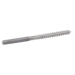 Acton - Lot de 5) Patte à vis - Pas à droite - Inox A4 6x90 mm
