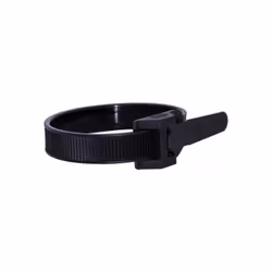 Collier de serrage tête simple - Noir - Nylon 6.6 9x180 mm - Boîte de 25