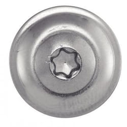 Vis à bois tête fraisée bombée six lobes - Avec rondelle epdm Ø20 - Inox A2 4,5x100 mm - Gris Anthracite mm - Boîte de 100