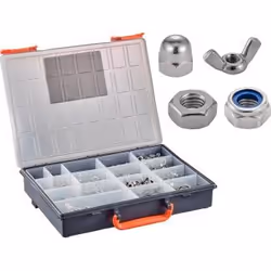 ACTON PACKPRO ECROUS HU+HI+BOR+ORE A4, Acier inoxydable, 1 pièce(s)