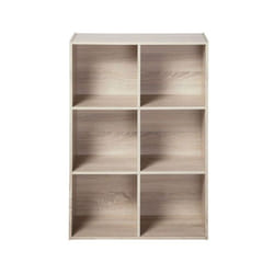COMPO Meuble de rangement contemporain décor chêne - L 62 cm