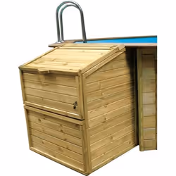 Coffre de filtration piscine hauteur 1,18 m - Gré