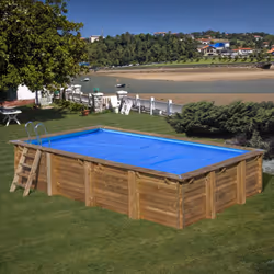 Gre 788921, Bâche de piscine, Bleu, Polyéthylène, 5470 mm, 3470 mm