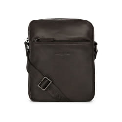Lancaster - Petit sacoche - Soft Vintage Homme - Marron - Cuir de vachette pleine fleur