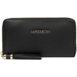 Lancaster - Compagnon - Mademoiselle Ana - Noir - Cuir de vachette pleine fleur