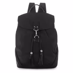 Lancaster - Sac à dos - Basic Pompon - Noir - Nylon/Polyamide