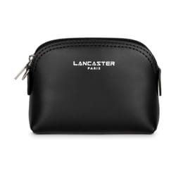Lancaster - Porte-monnaie - Smooth - Noir - Refente de cuir de vachette lisse