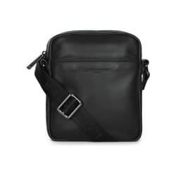 Lancaster - Mini sacoche - Soft Vintage Homme - Noir - Cuir de vachette pleine fleur