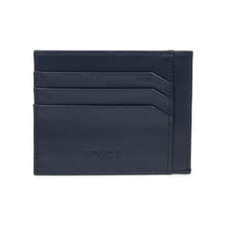 Lancaster - Porte-cartes - Capital - Bleu foncé - Cuir de vachette pleine fleur