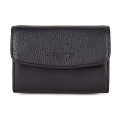 Lancaster - Portefeuille - Foulonné PM - Noir - Cuir de vachette grainé