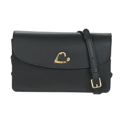Lancaster - Petite pochette - City Philos - Noir - Refente de cuir de vachette lisse