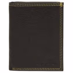 Lancaster - Portefeuille - Soft Vintage Homme - Marron - Jaune - Cuir de vachette pleine fleur
