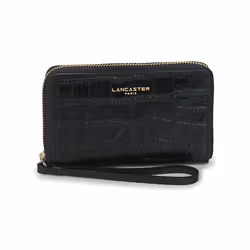 Lancaster - Portefeuille - Exo - Noir - Cuir de vachette grainé