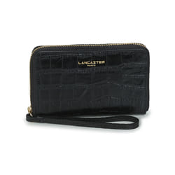 Lancaster - Portefeuille - Exo - Noir - Cuir de vachette grainé