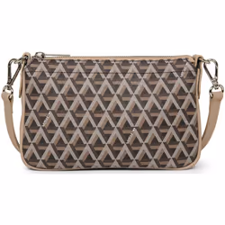 Lancaster - Petite pochette - Ikon - Marron - Nude - Polychlorure de vinyle