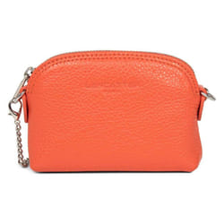 Lancaster - Petit porte-monnaie - Foulonné PM - Orange - Cuir de vachette grainé