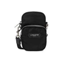 Lancaster - Mini sac reporter - Basic Premium - Noir - Nylon/Polyamide