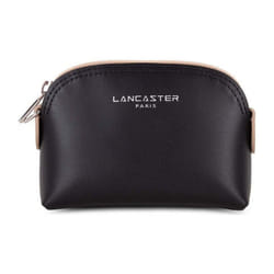 Lancaster - Porte-monnaie - Smooth - Noir - Nude clair - Nude foncé - Refente de cuir de vachette lisse