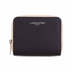 Lancaster - Portefeuille dos à dos - Smooth - Noir - Nude clair - Nude foncé - Refente de cuir de vachette lisse