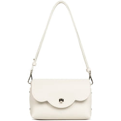 Lancaster - Sac trotteur - Pur & Element City - Ecru - In - Champagne - Refente de cuir de vachette lisse