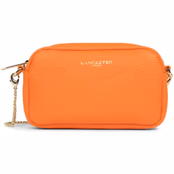 Lancaster - Mini sac trotteur - Studio Mimi - Orange - Cuir de taurillon