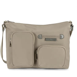 Lancaster - Sac besace - Basic Sport - Galet - Nylon/Polyamide