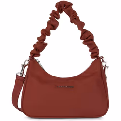 Lancaster - Petit sac besace - Basic Chouchou - Carmin - Nylon/Polyamide